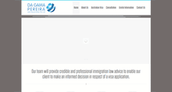 Desktop Screenshot of dagamapereira.com.au